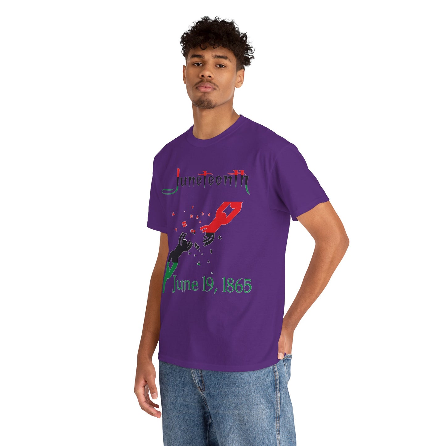 Men's or Women's Juneteenth Broken Chains T-Shirt