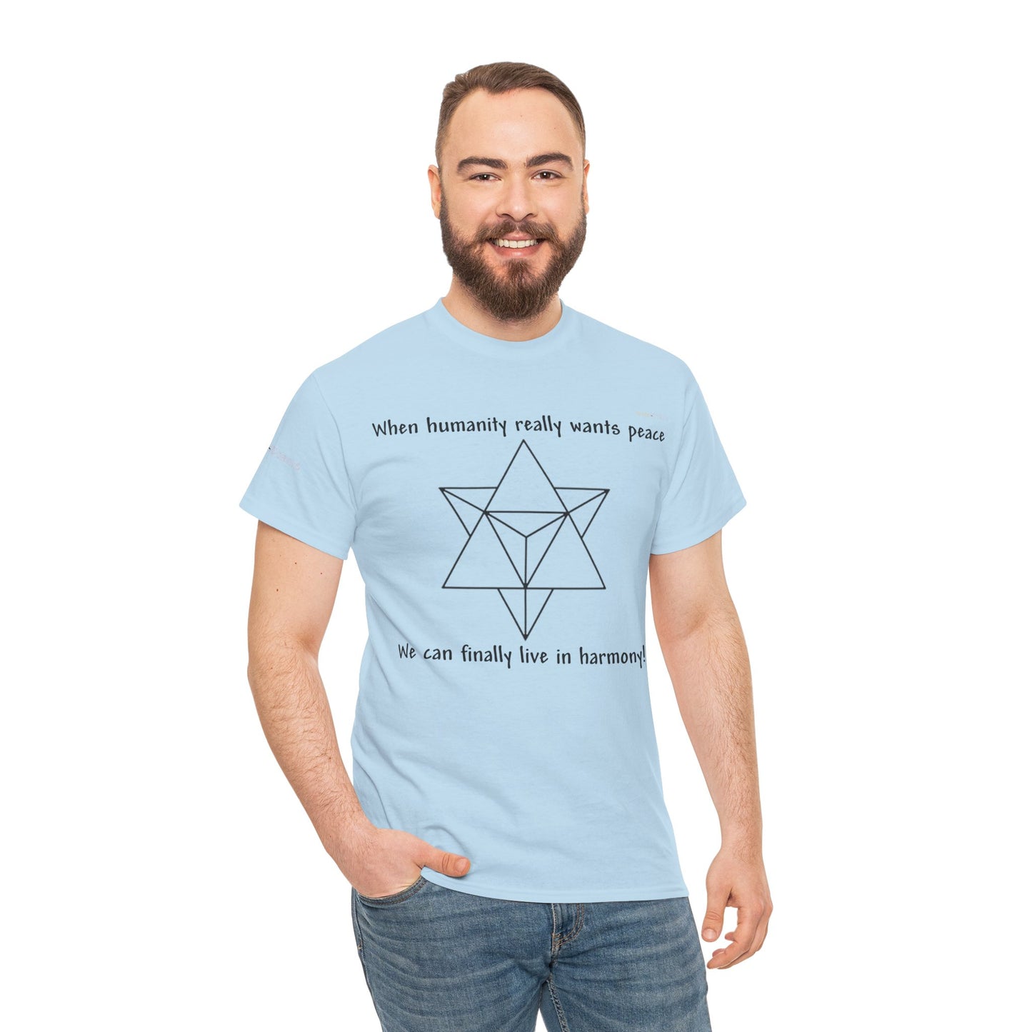 Men's or Women's Harmony Heavy Cotton T-Shirt (Light)