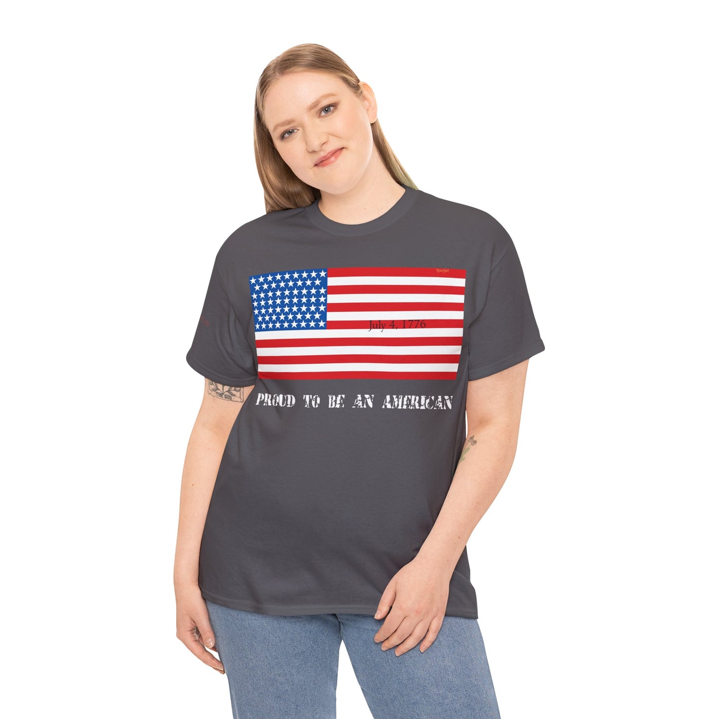 Men's or Women's American Independence T-Shirt (Dark)