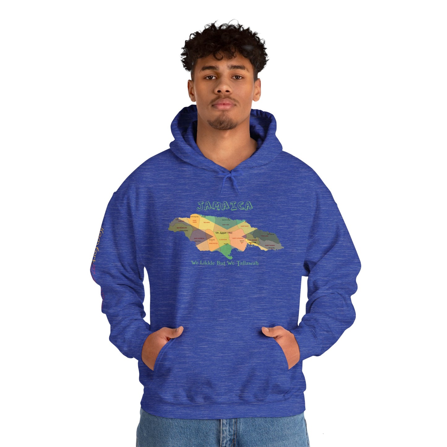 Jamaican Independence Parish Men's or Women's Hooded Sweatshirt