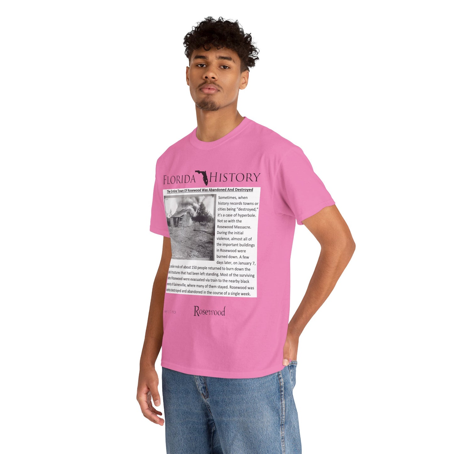 Men's or Women's Florida History - Rosewood Massacre T-Shirt