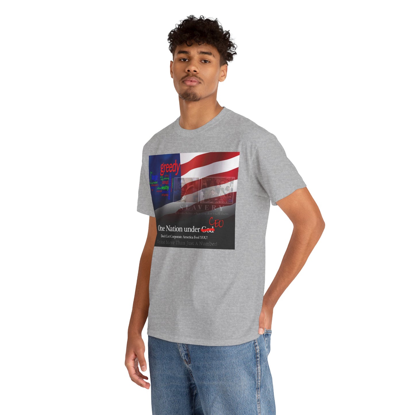Men's or Women's Corporate Greed T-Shirt