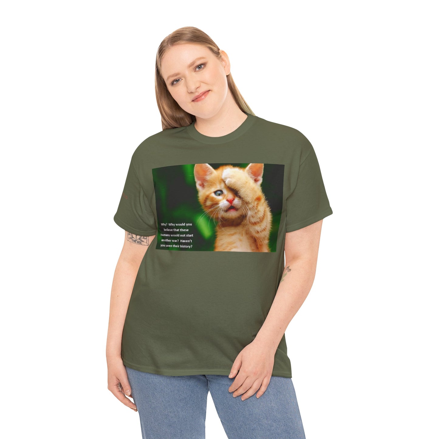 Men's or Women's Wisdom of Cats #3 T-Shirt