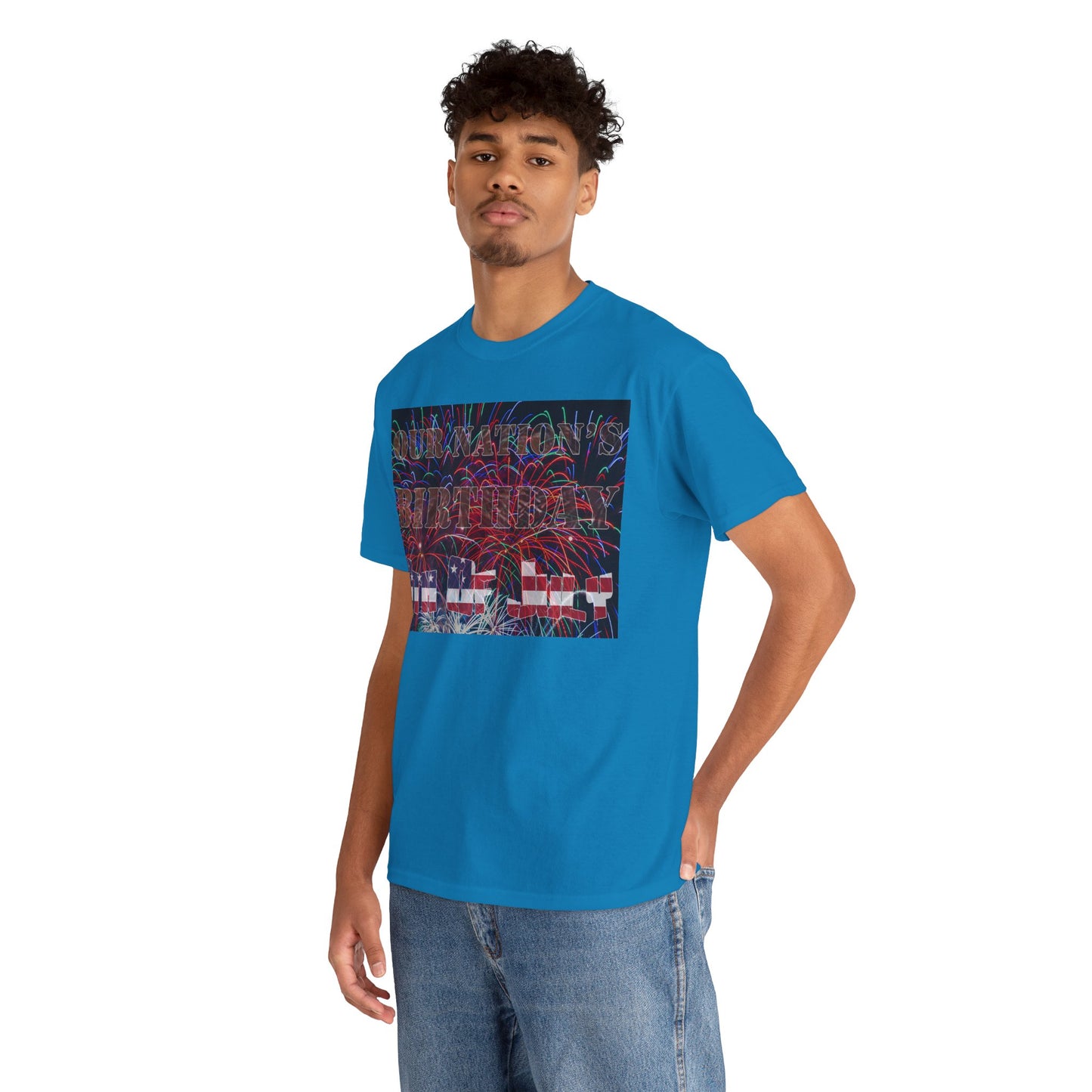 Men's or Women's Our Nation's Birthday American Independence T-Shirt