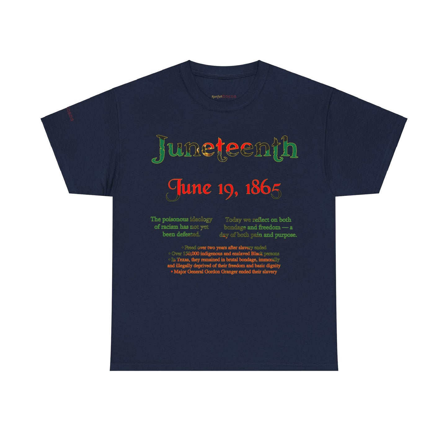 Men's or Women's Juneteenth Emancipation T-Shirt