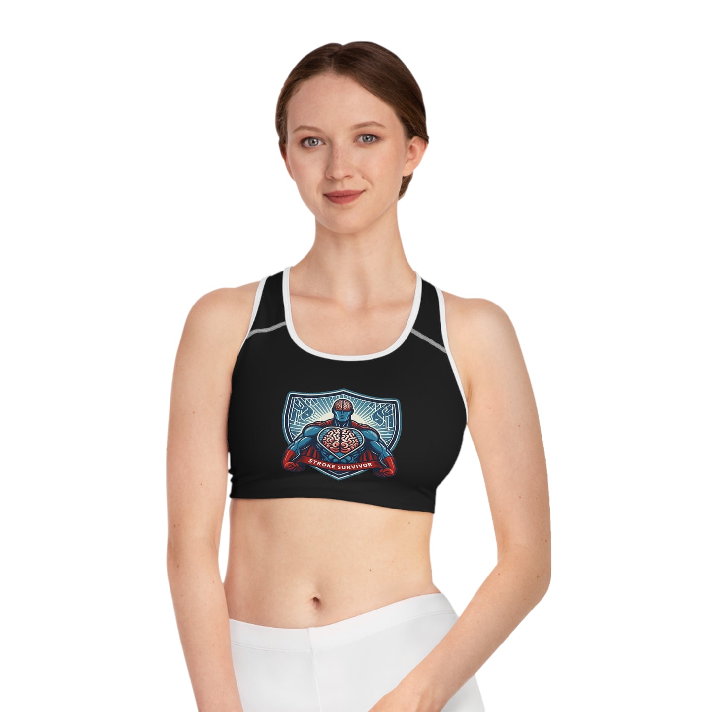 Stroke Survivor Women's Sports Bra