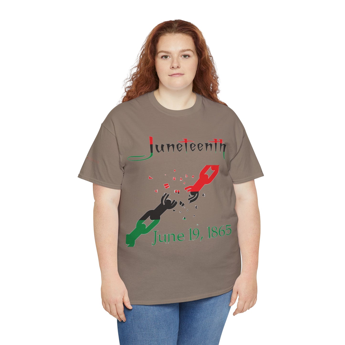 Men's or Women's Juneteenth Broken Chains T-Shirt