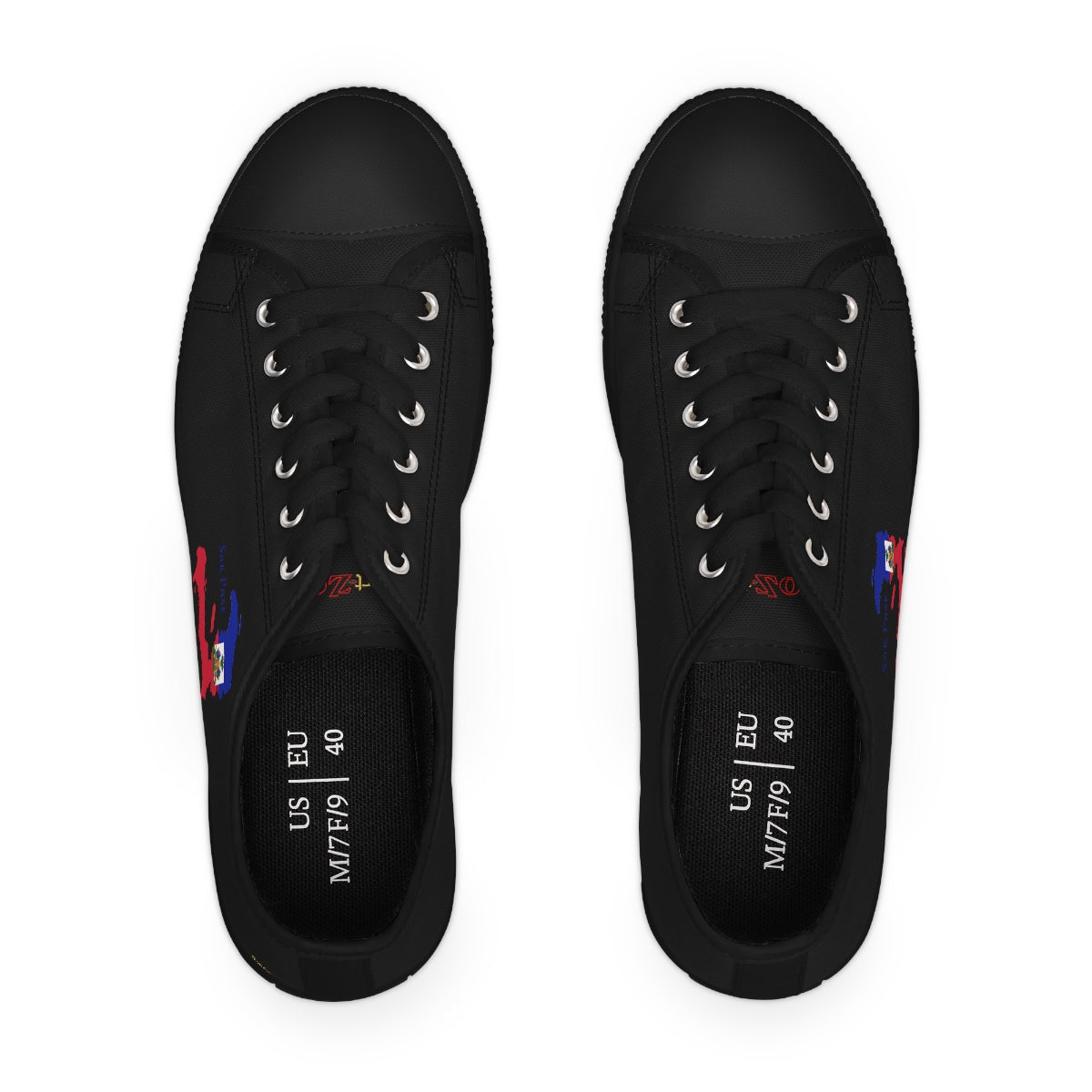 Haitian Independence Women's Low Top Sneakers Footwear