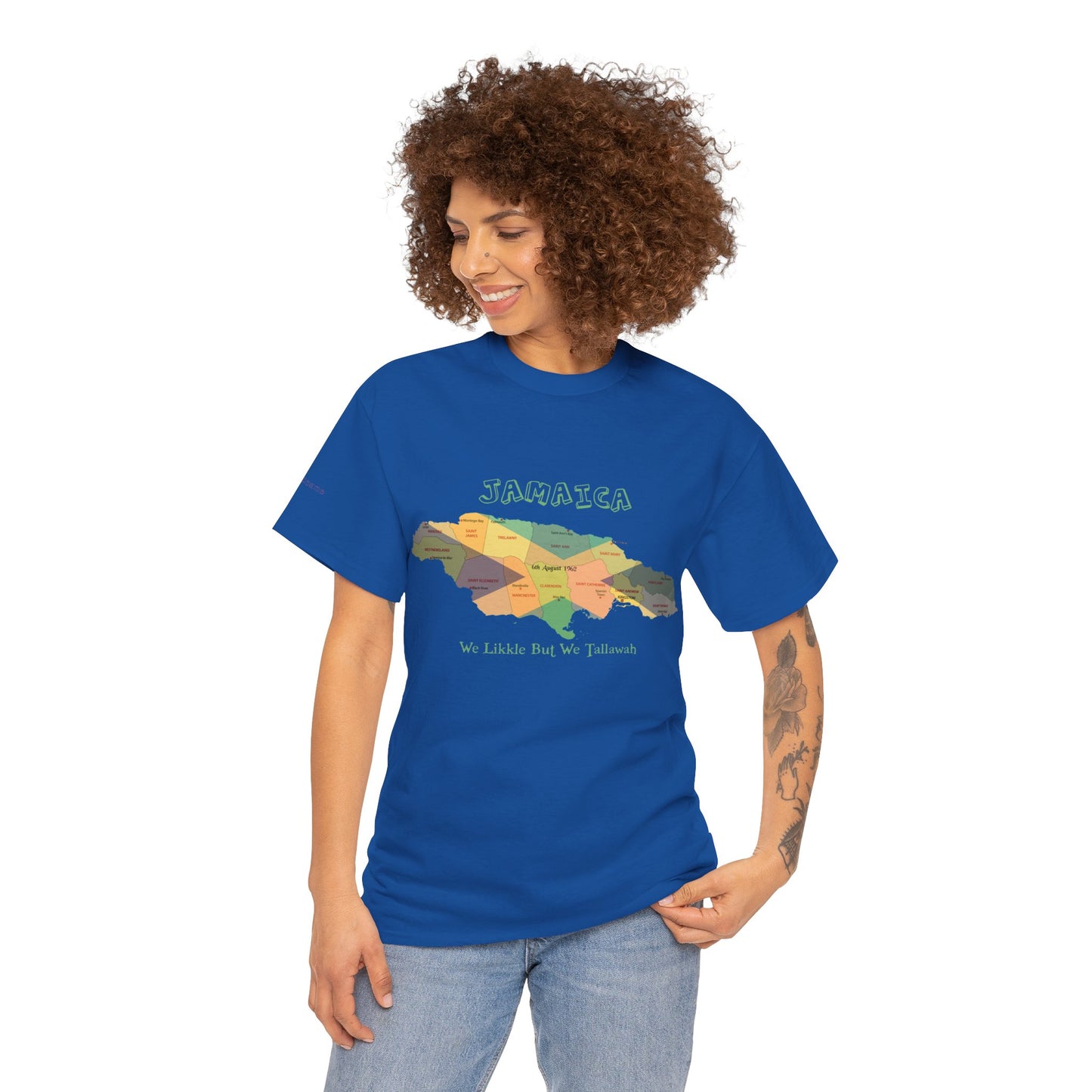 Men's or Women's Jamaican Independence Parish T-Shirt