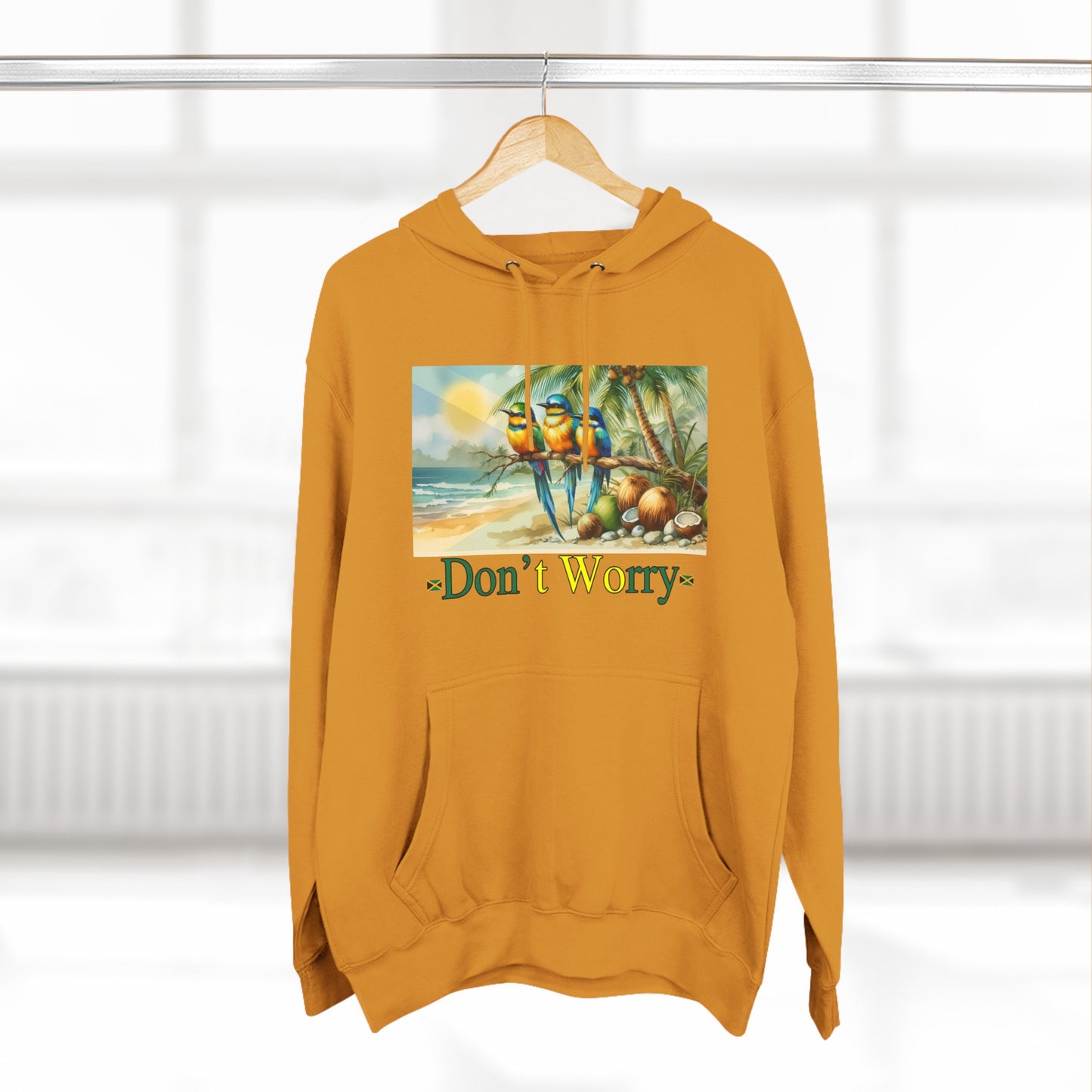 Don't Worry Jamaican Pullover Hoodie