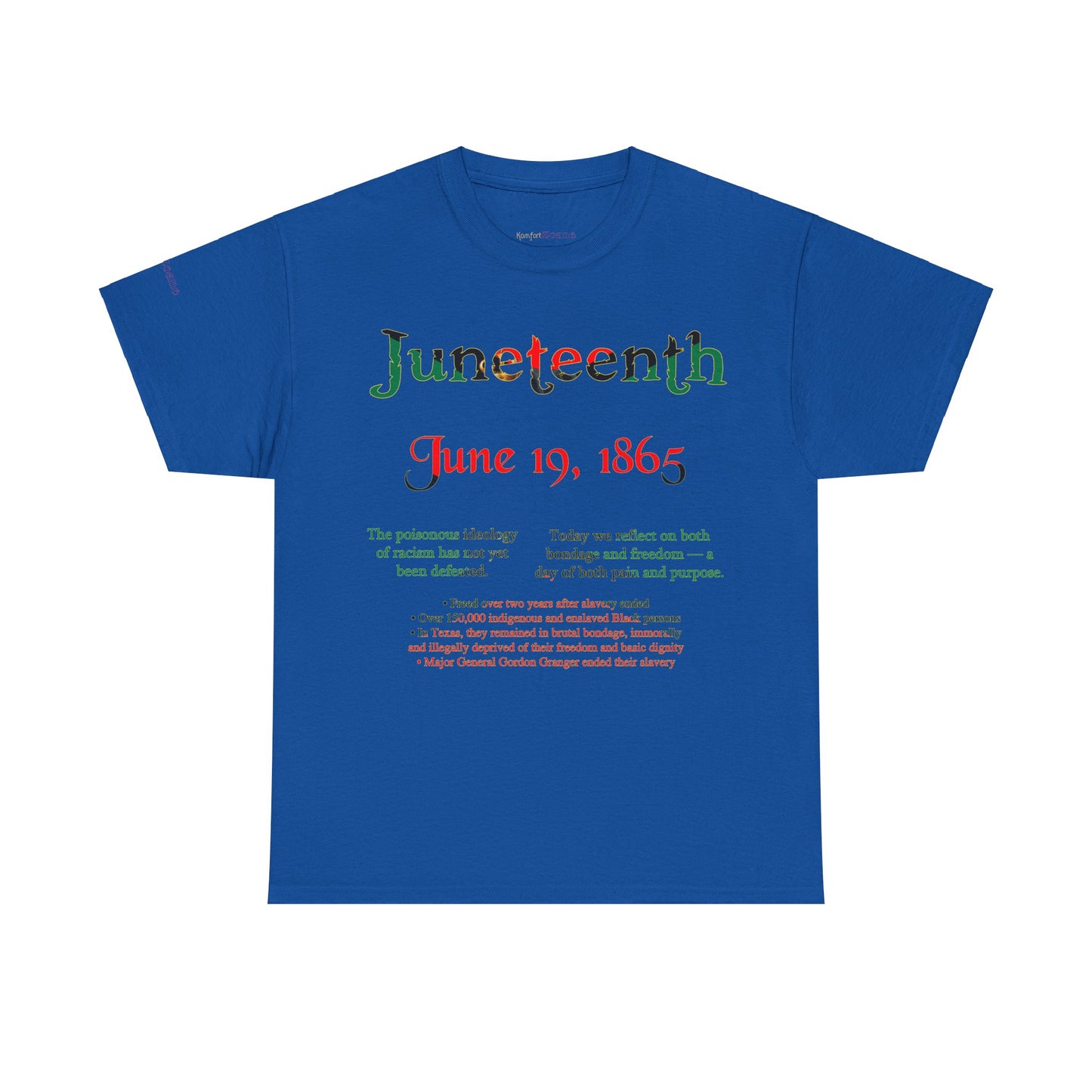 Men's or Women's Juneteenth Emancipation T-Shirt