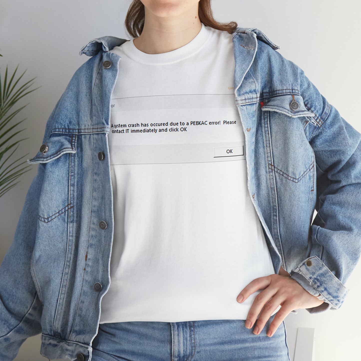 PEBKAC Error T-Shirt-1 (Tech Lovers)