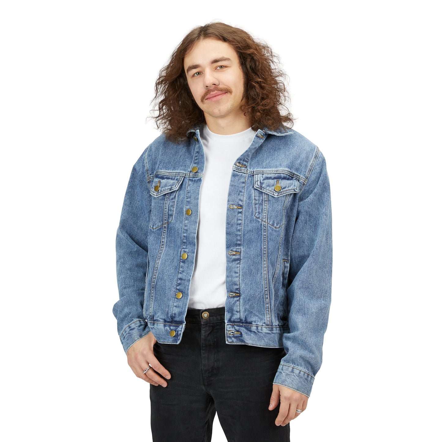 Stroke Survivor Men's Denim Jacket