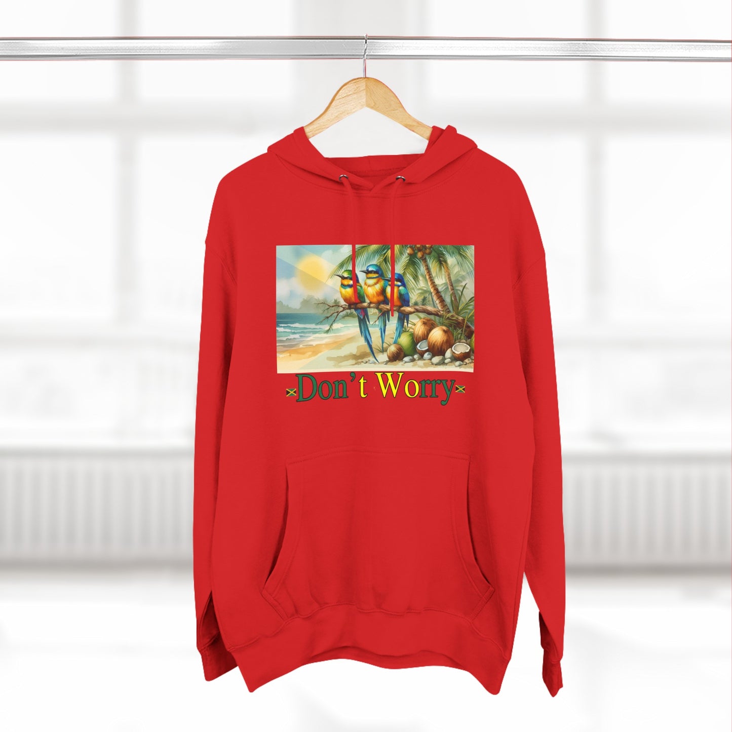 Don't Worry Jamaican Pullover Hoodie