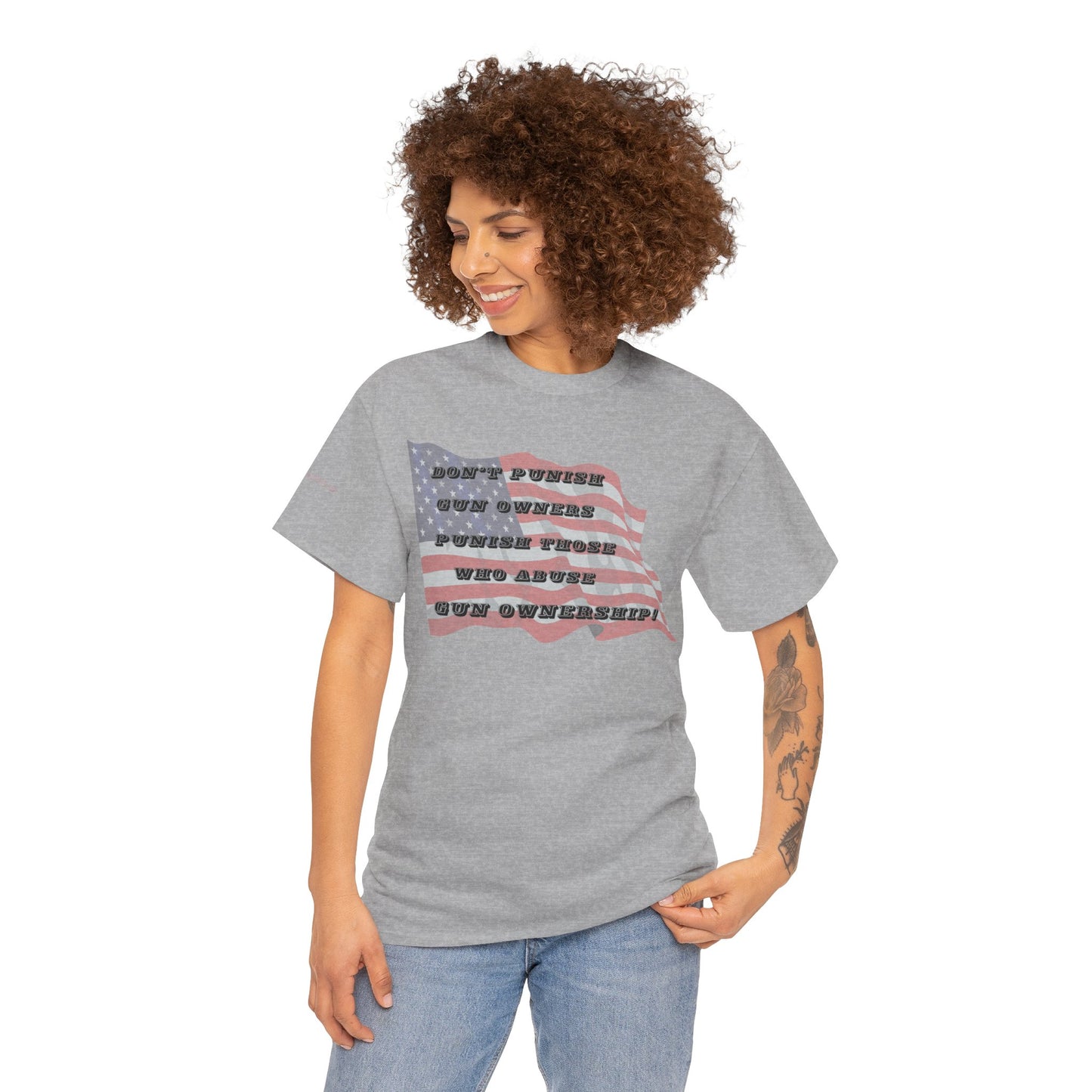 Men's or Women's Don't Punish Us - American Pride T-Shirt