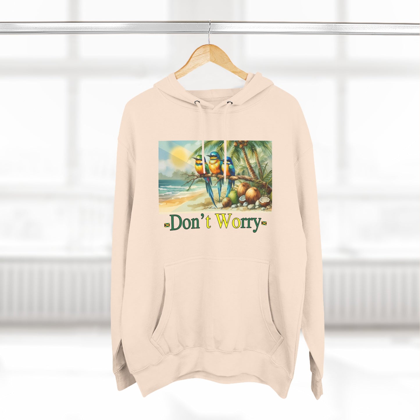 Don't Worry Jamaican Pullover Hoodie