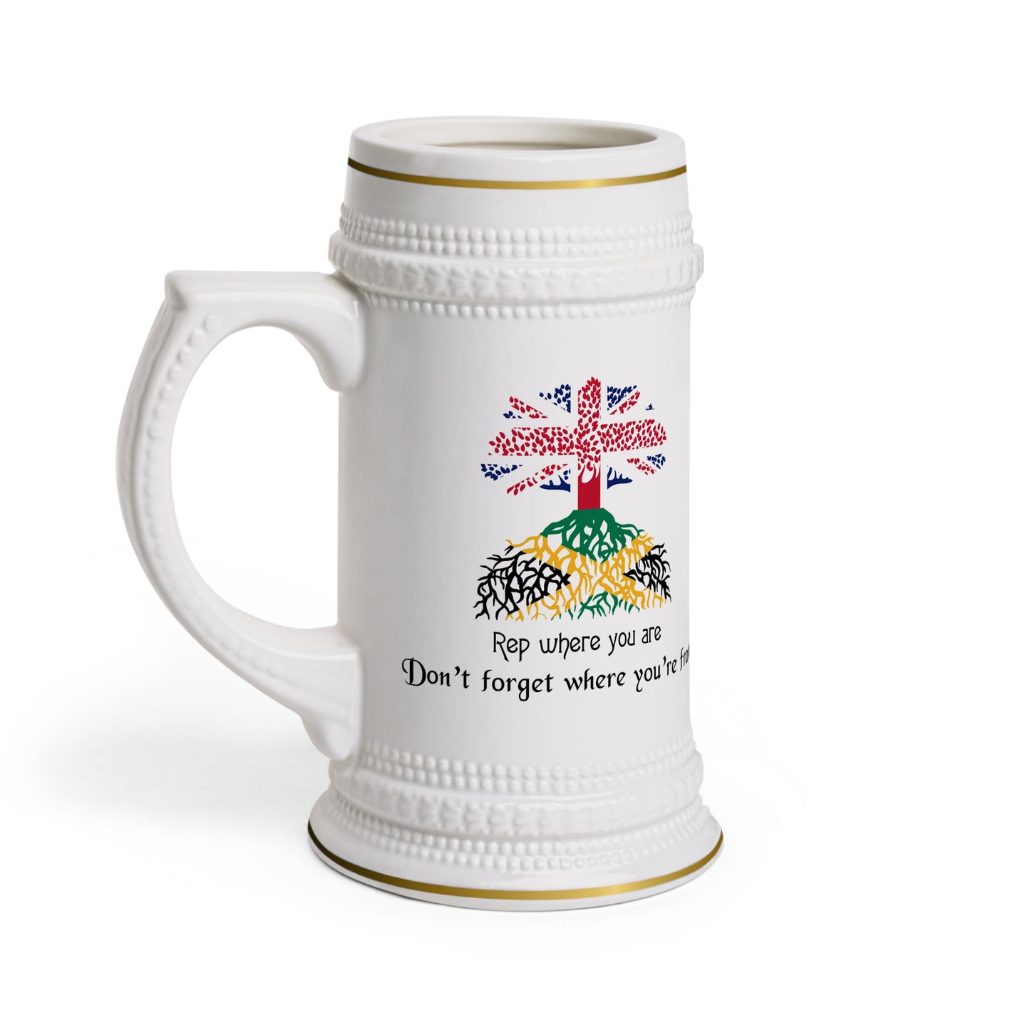 Know Your Roots Stein Mug