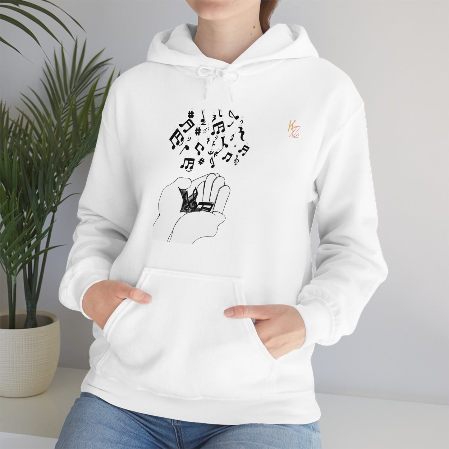 I Am Music Hooded Sweatshirt