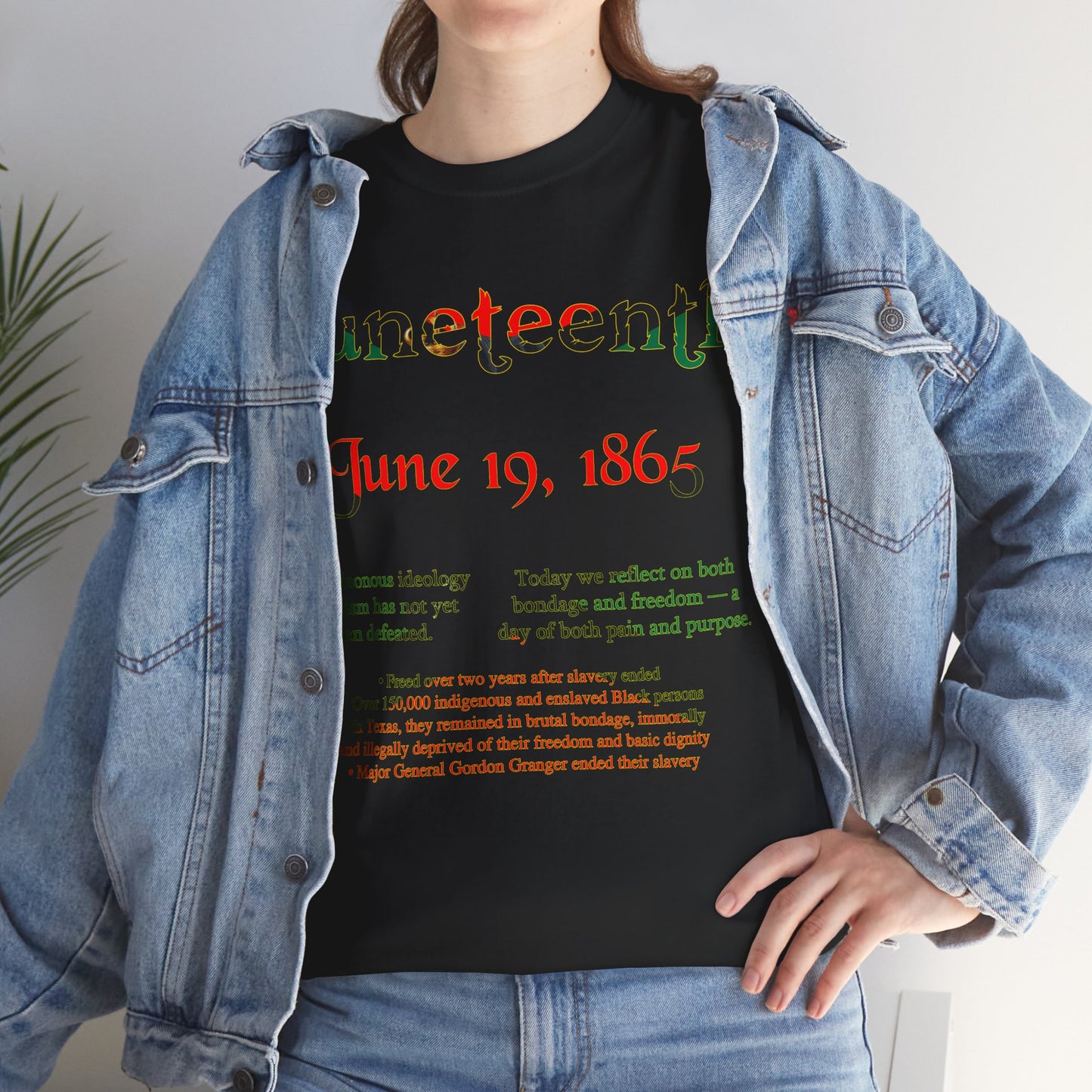 Men's or Women's Juneteenth Emancipation T-Shirt