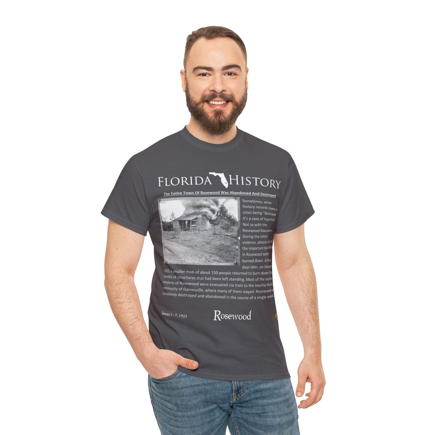 Florida History - Rosewood Massacre T-Shirt