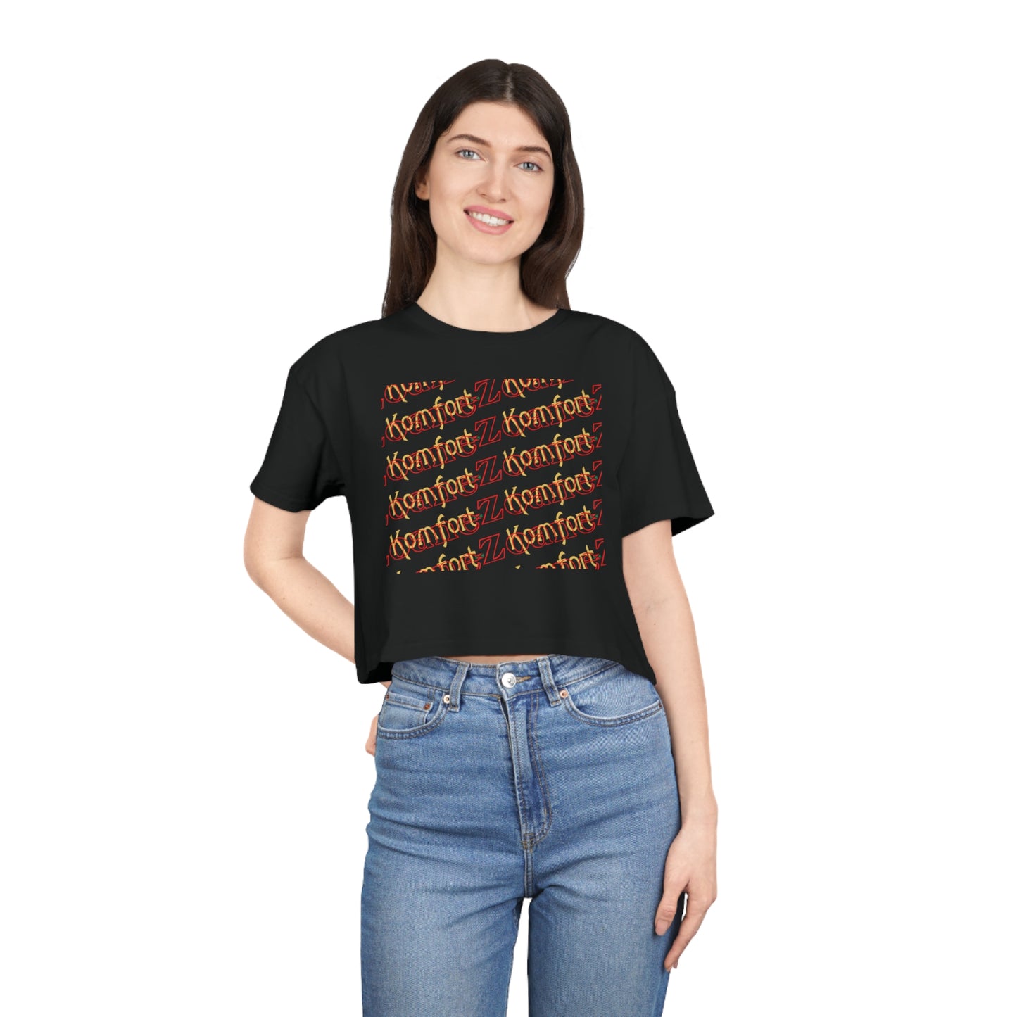 Komfort Zoane Women's Crop Tee