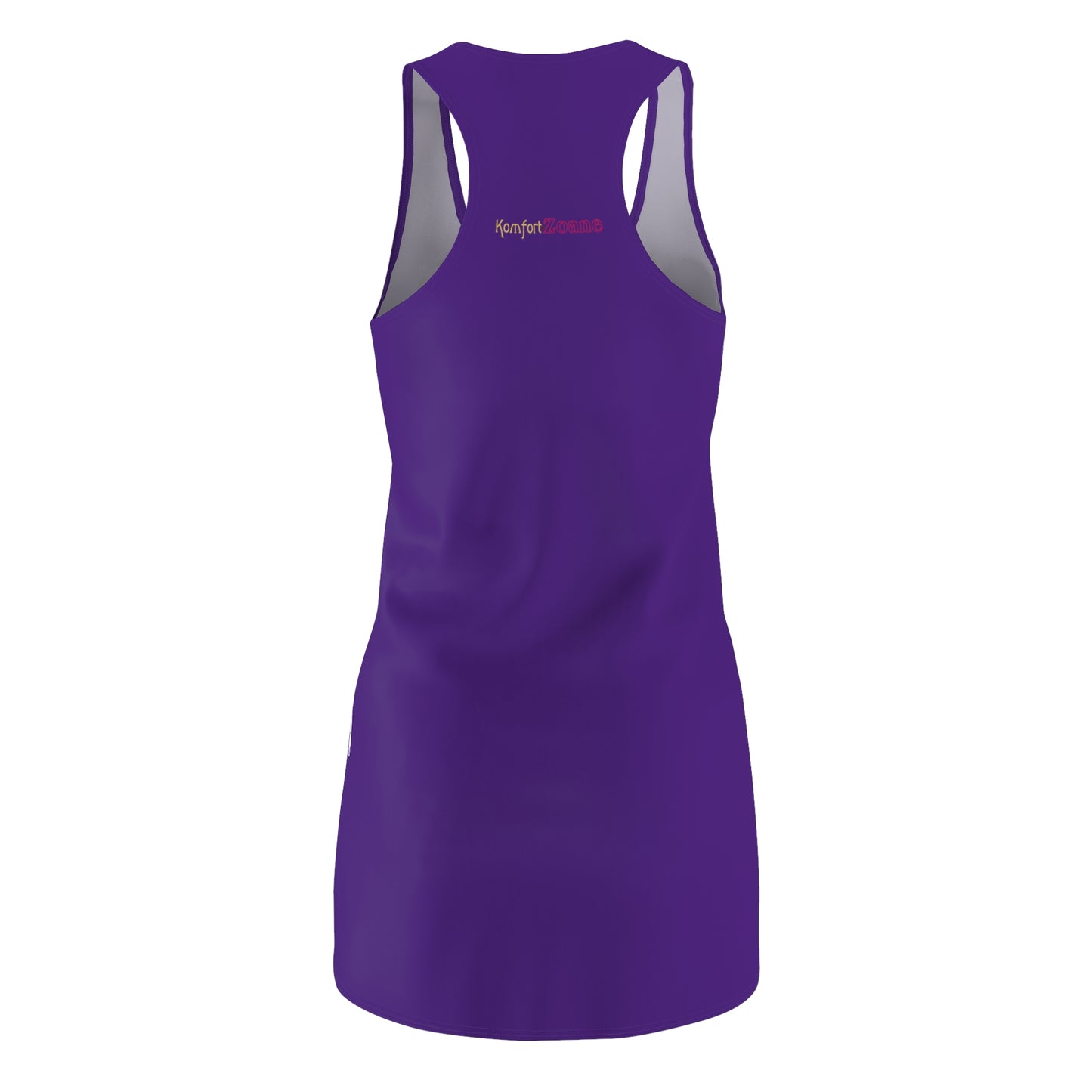 Purple I Am Music Racerback Dress