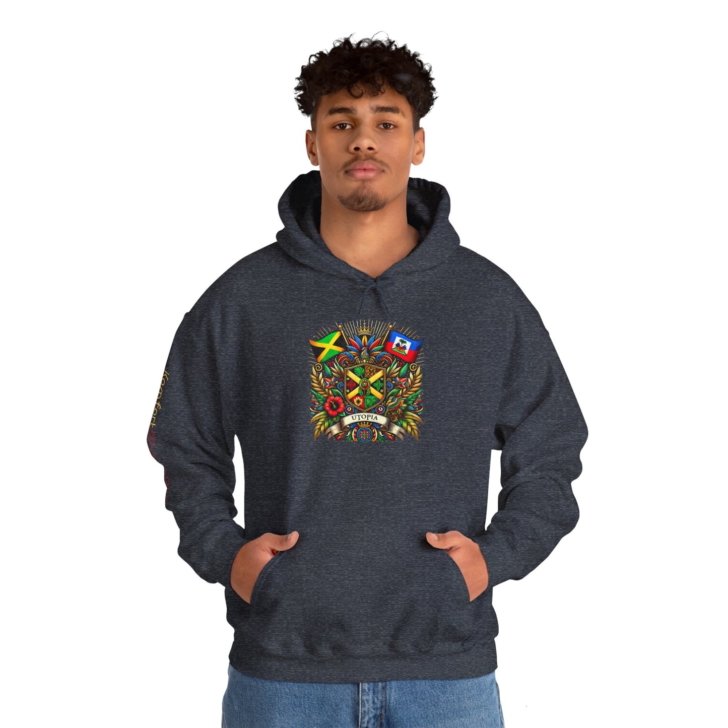 Family Crest Hooded Sweatshirt