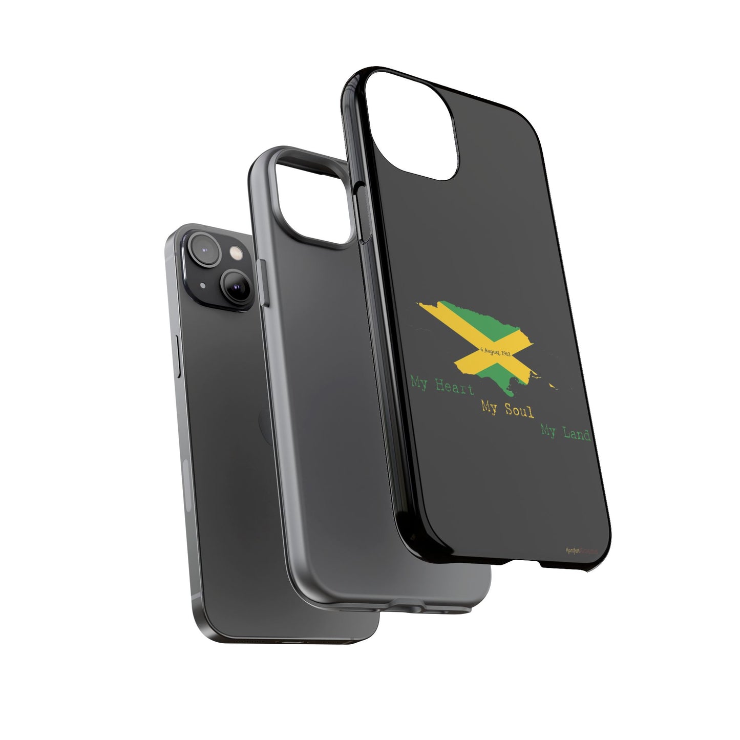 Jamaican Independence Tough Phone Cases (iPhone 8 - 16)