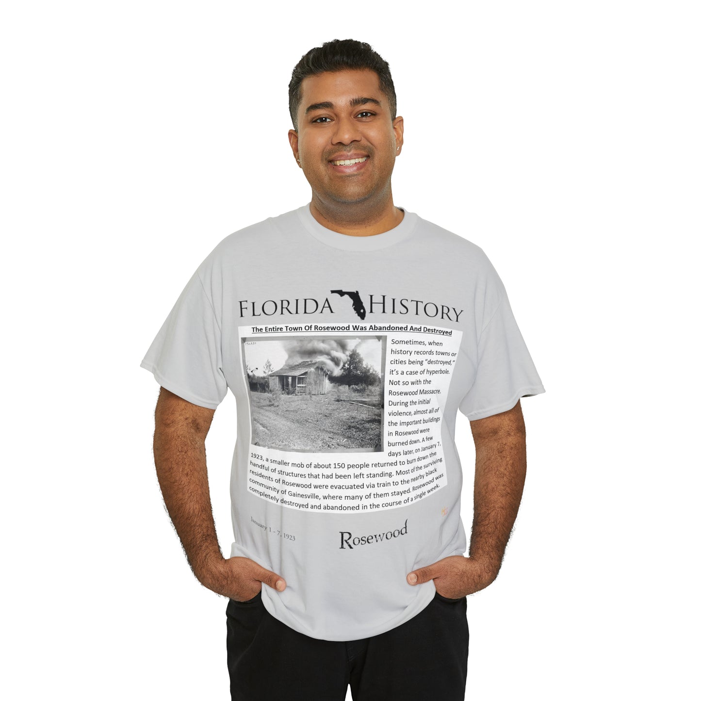 Florida History - Rosewood Massacre T-Shirt