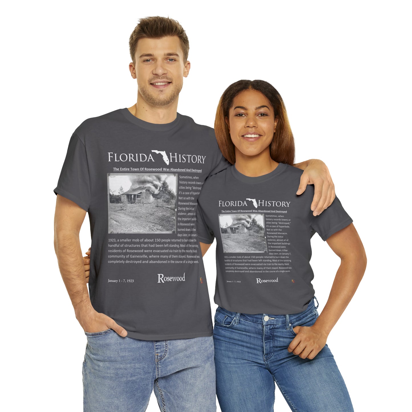 Florida History - Rosewood Massacre T-Shirt