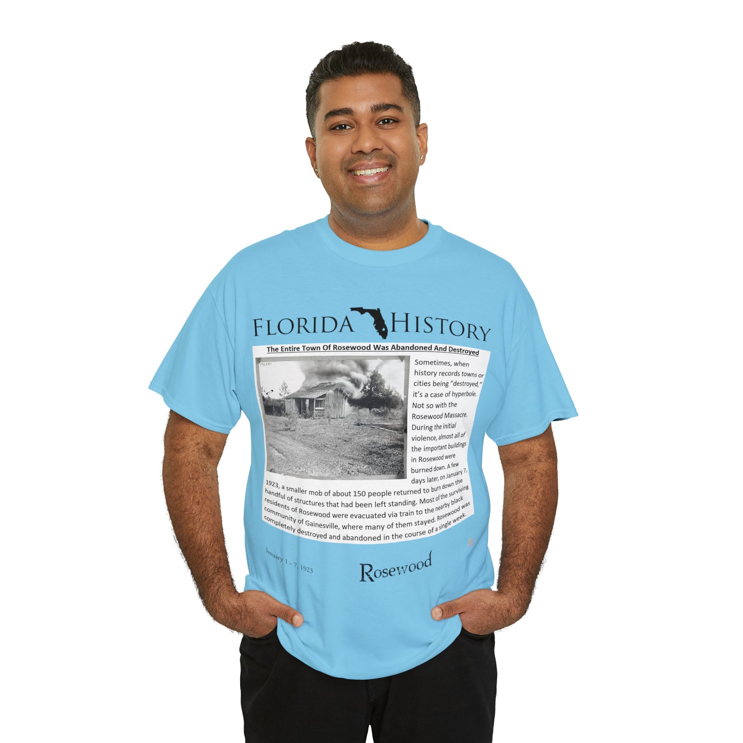 Florida History - Rosewood Massacre T-Shirt