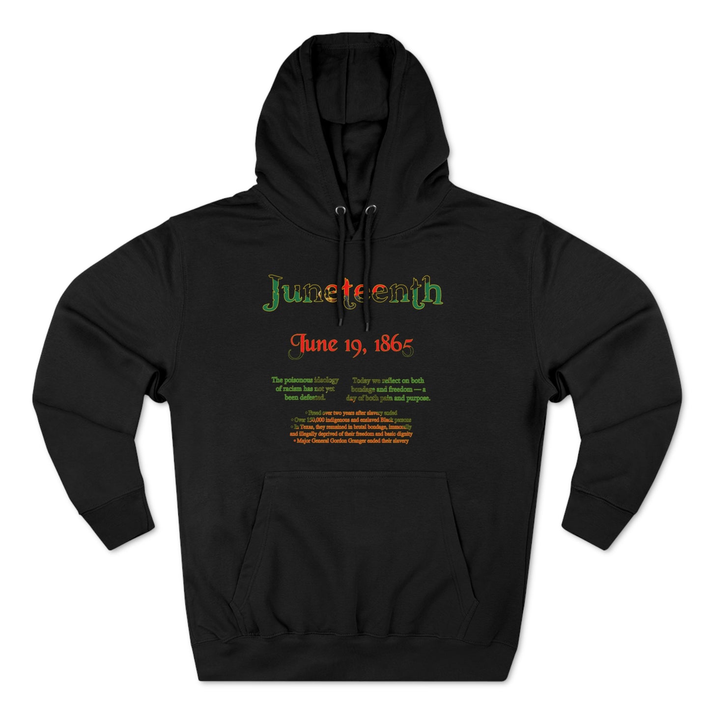 Juneteenth Emancipation Pullover Hoodie