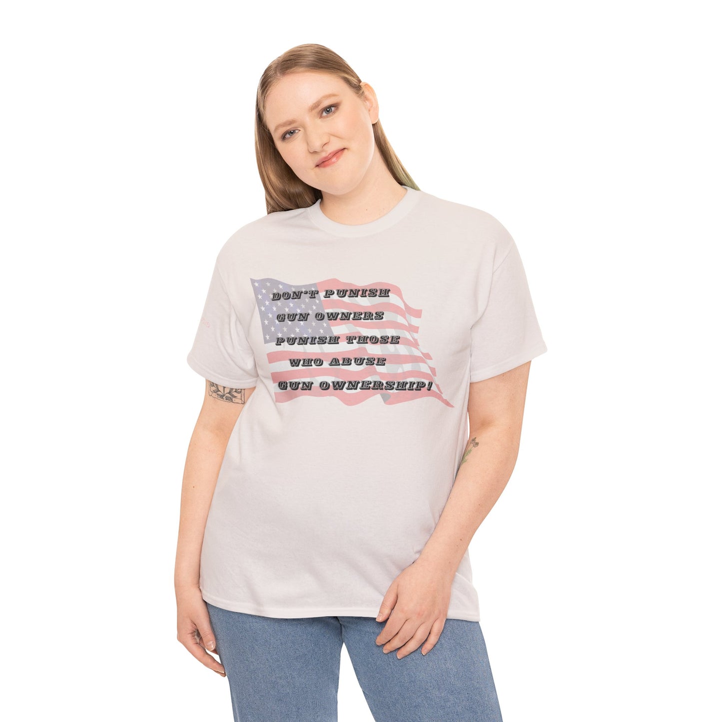 Men's or Women's Don't Punish Us - American Pride T-Shirt