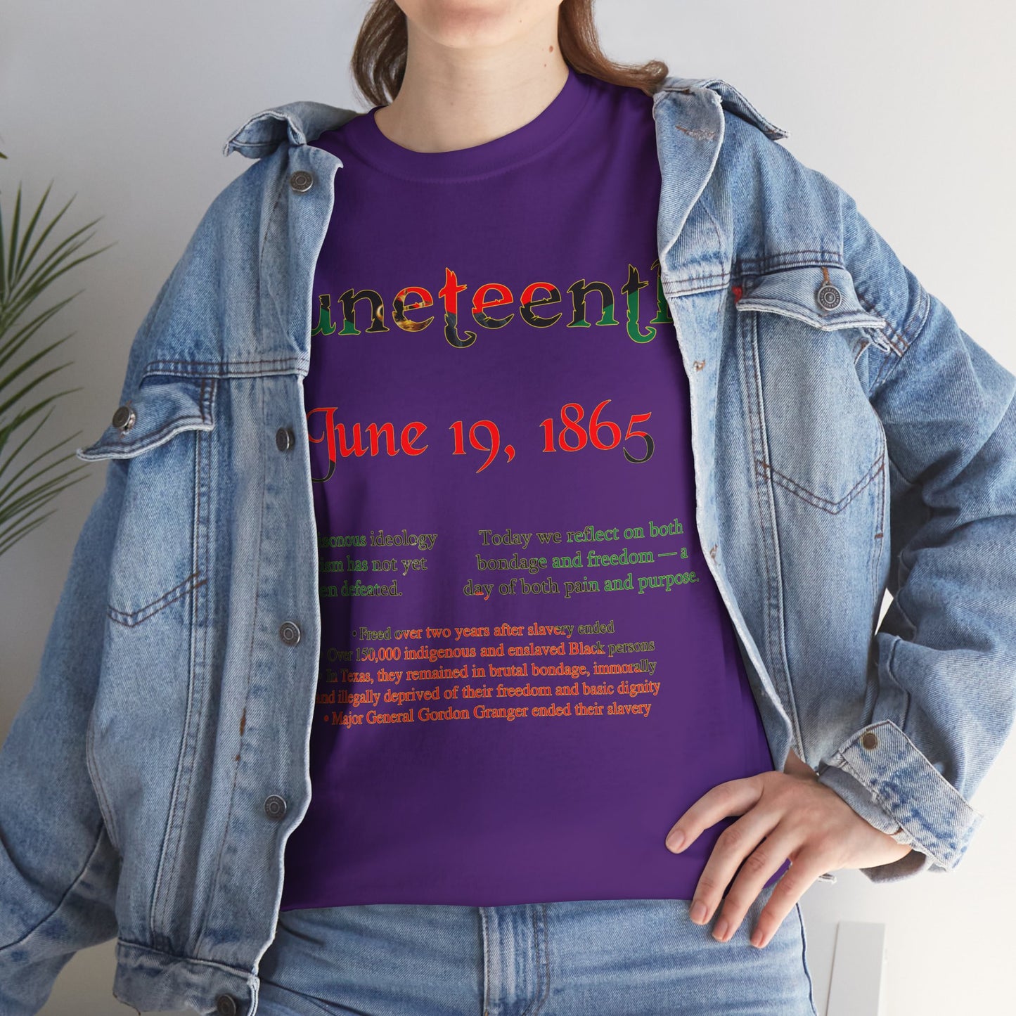 Men's or Women's Juneteenth Emancipation T-Shirt