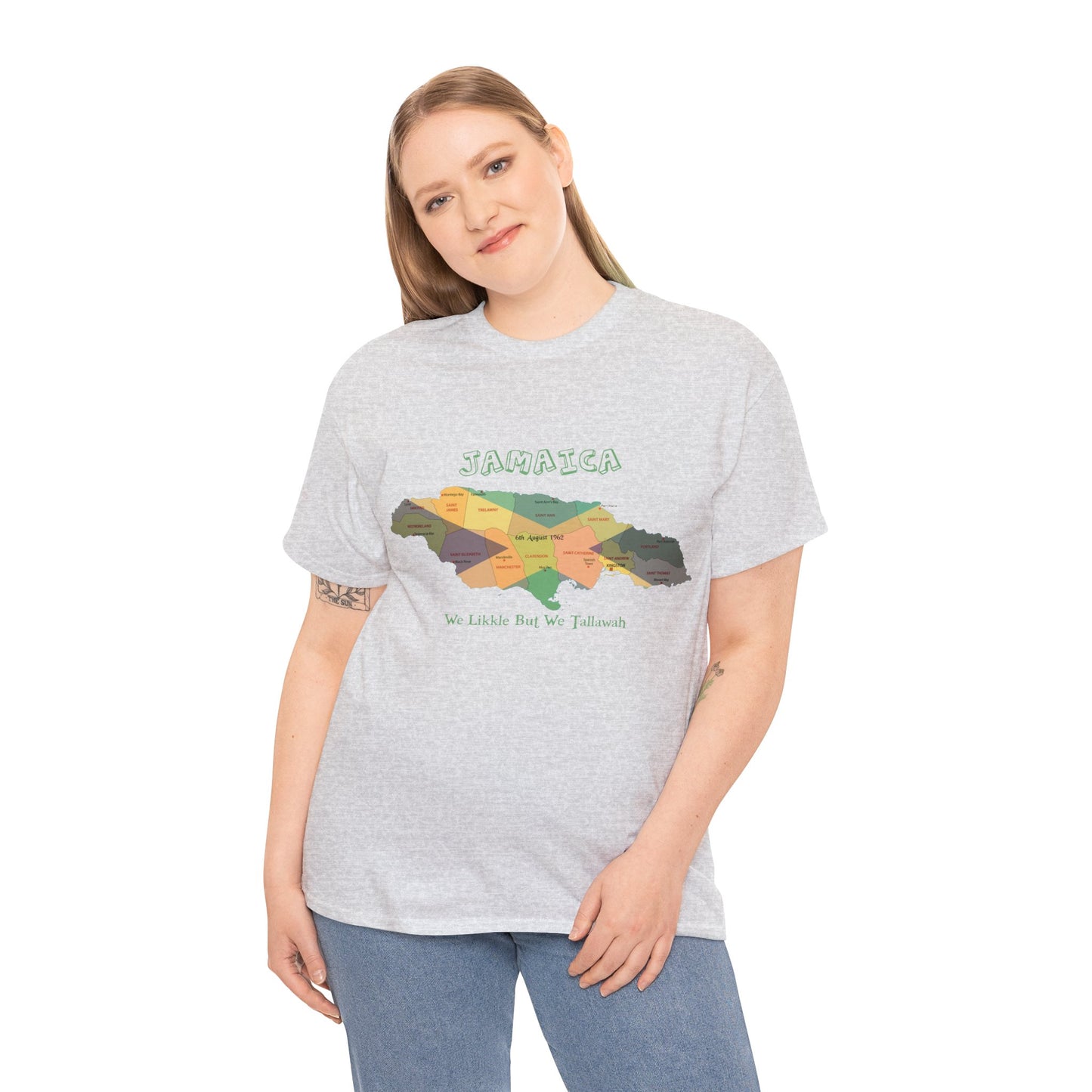 Men's or Women's Jamaican Independence Parish T-Shirt