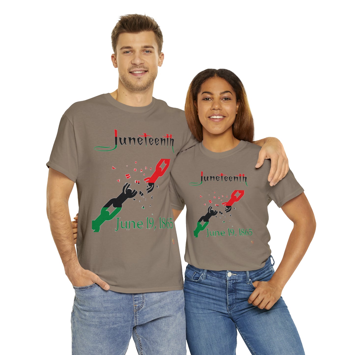 Juneteenth Broken Chains T-Shirt