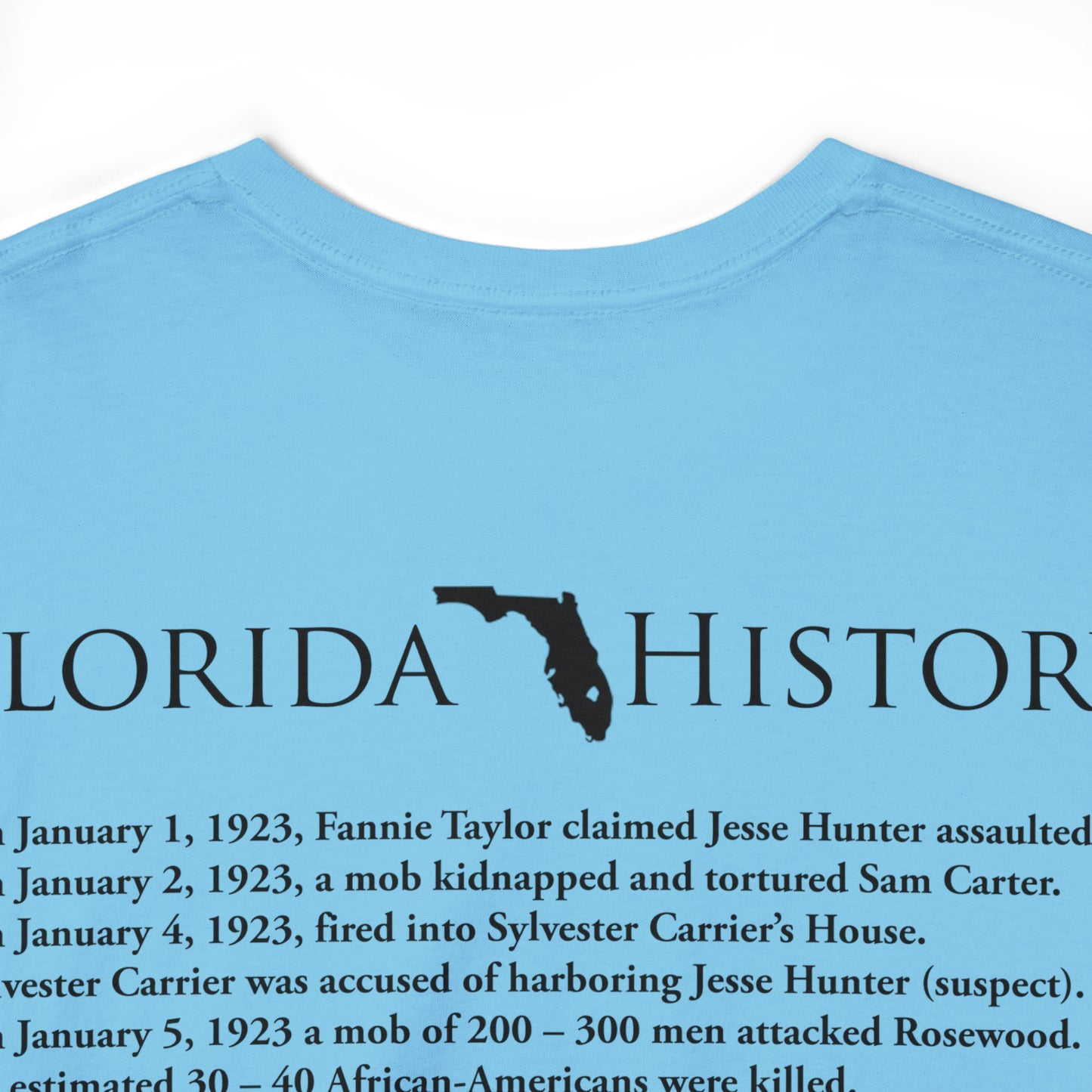 Florida History - Rosewood Massacre T-Shirt