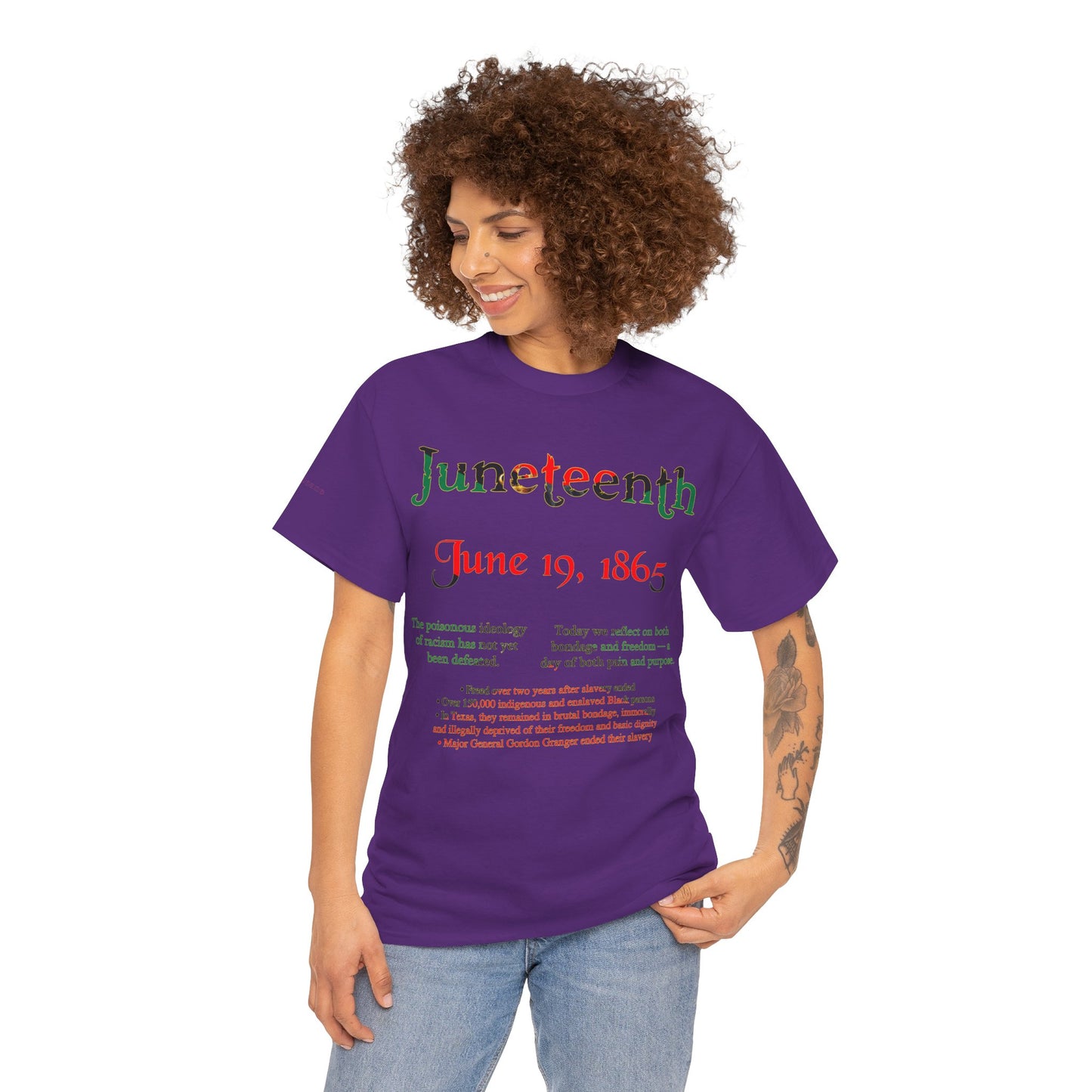 Men's or Women's Juneteenth Emancipation T-Shirt