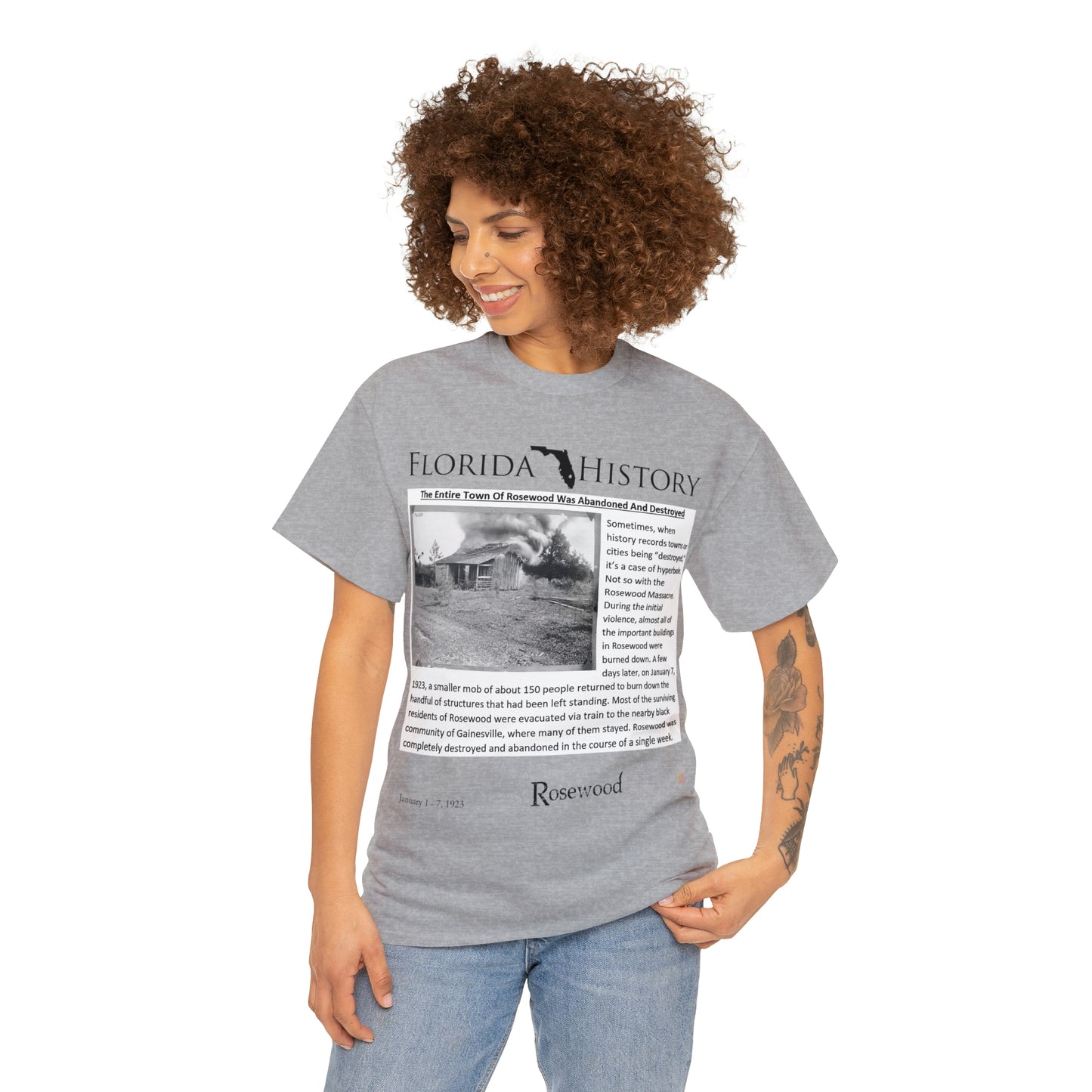 Florida History - Rosewood Massacre T-Shirt