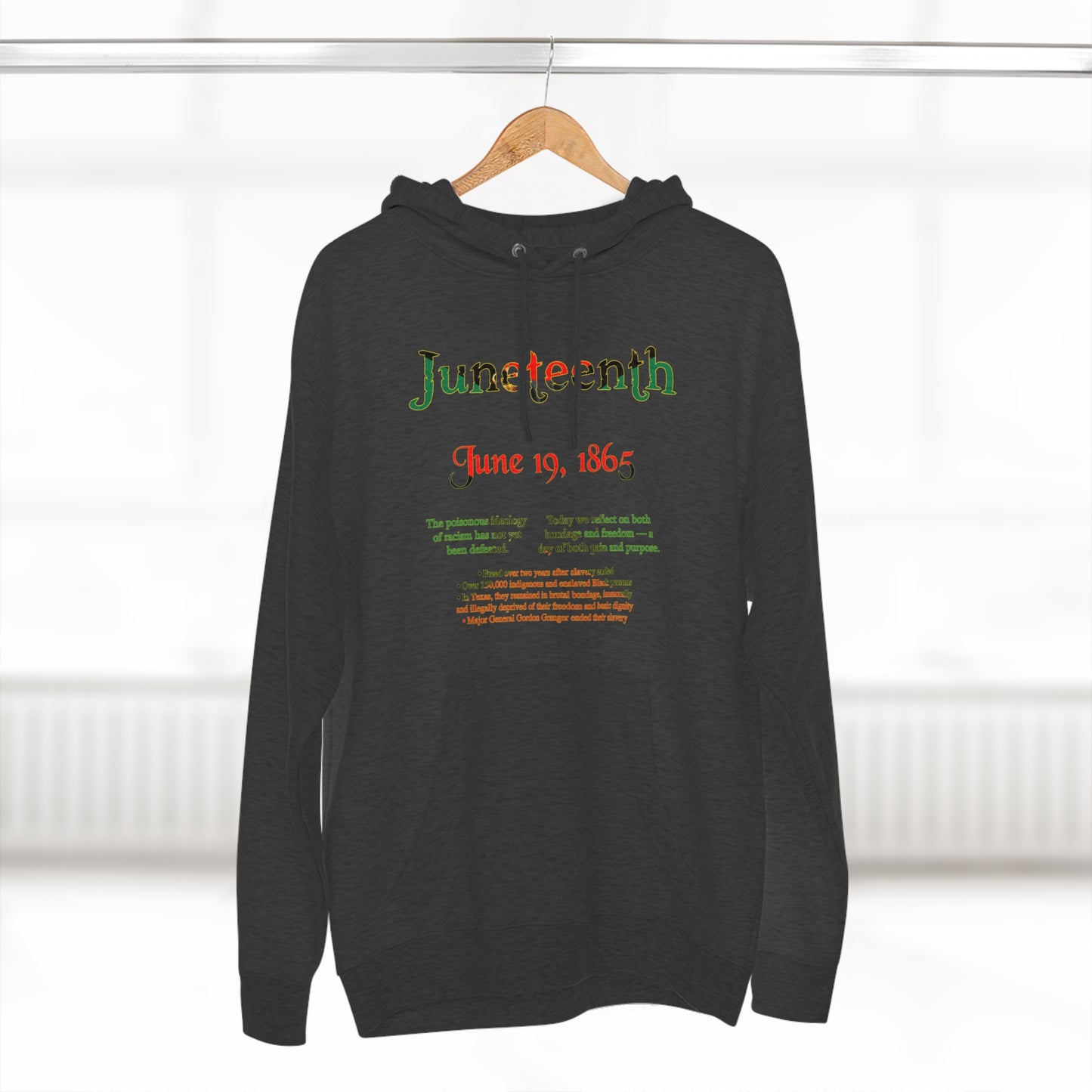 Juneteenth Emancipation Pullover Hoodie