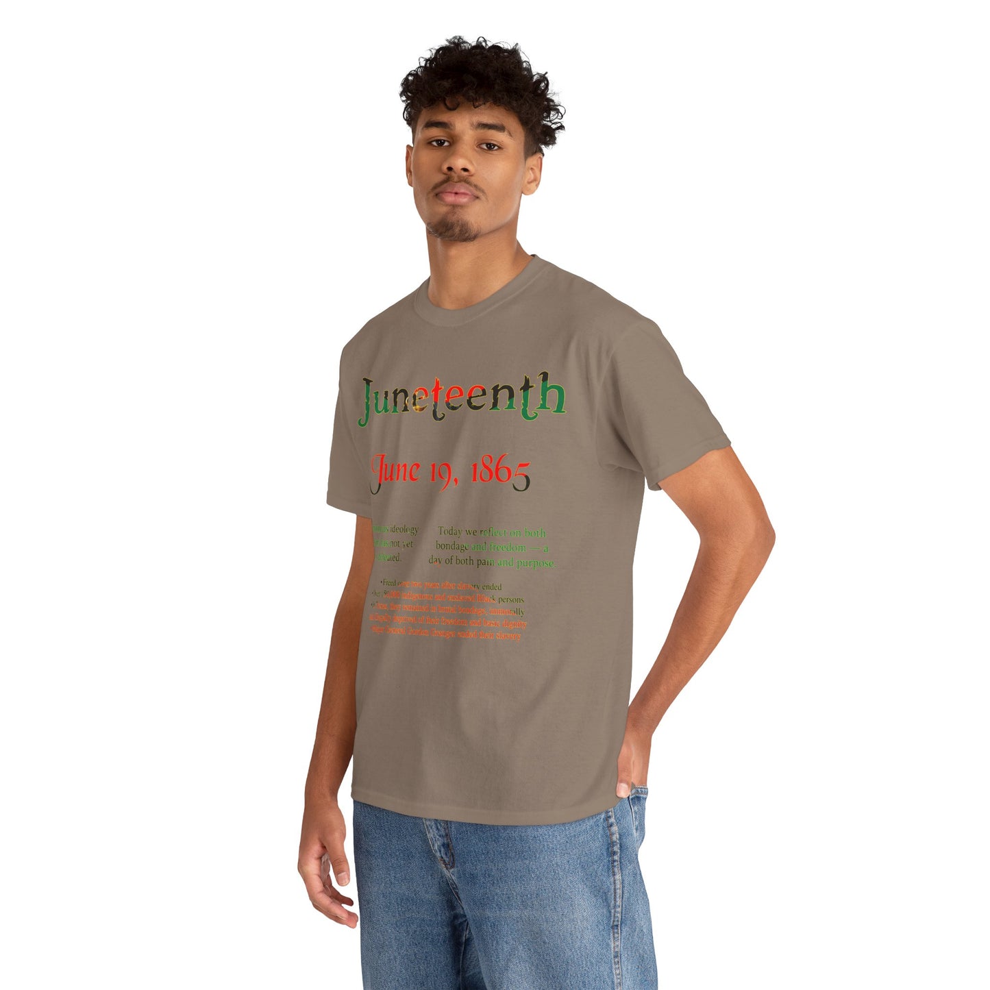 Men's or Women's Juneteenth Emancipation T-Shirt