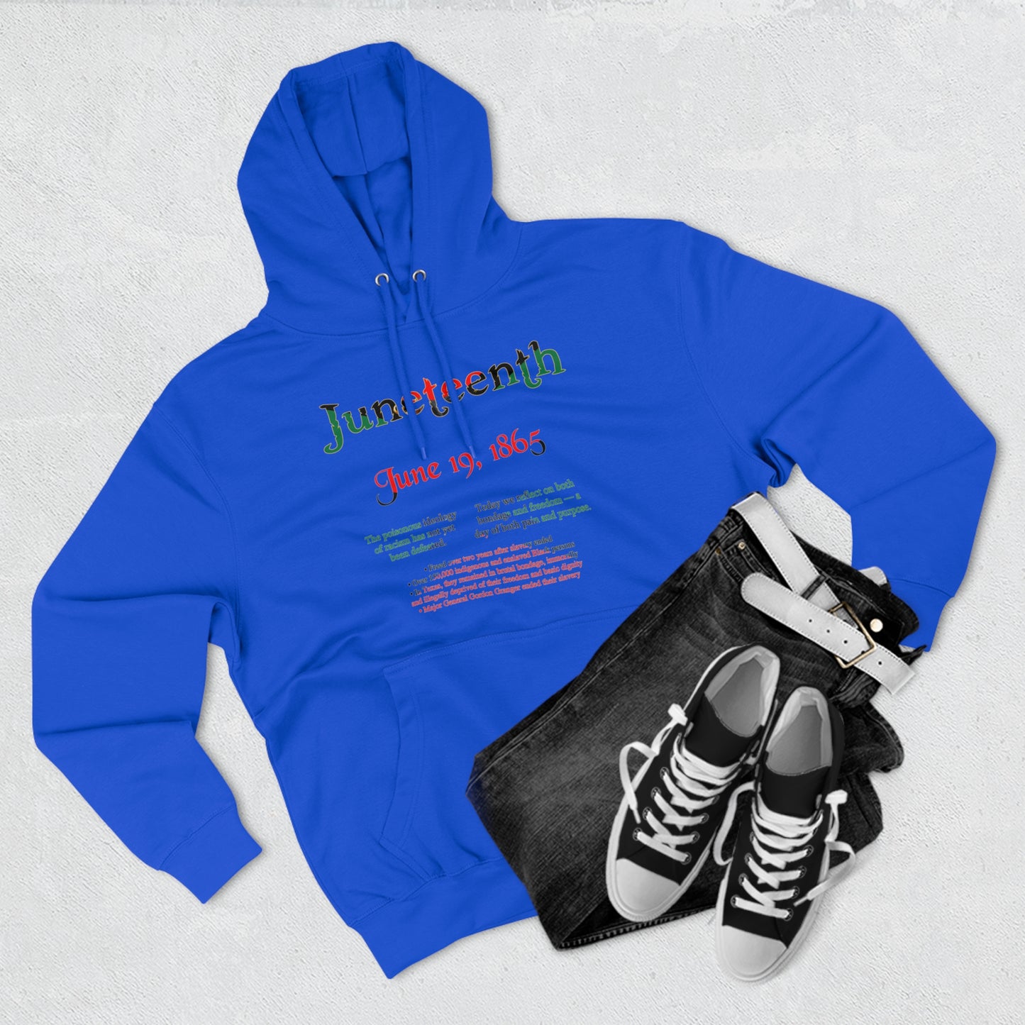 Juneteenth Emancipation Pullover Hoodie