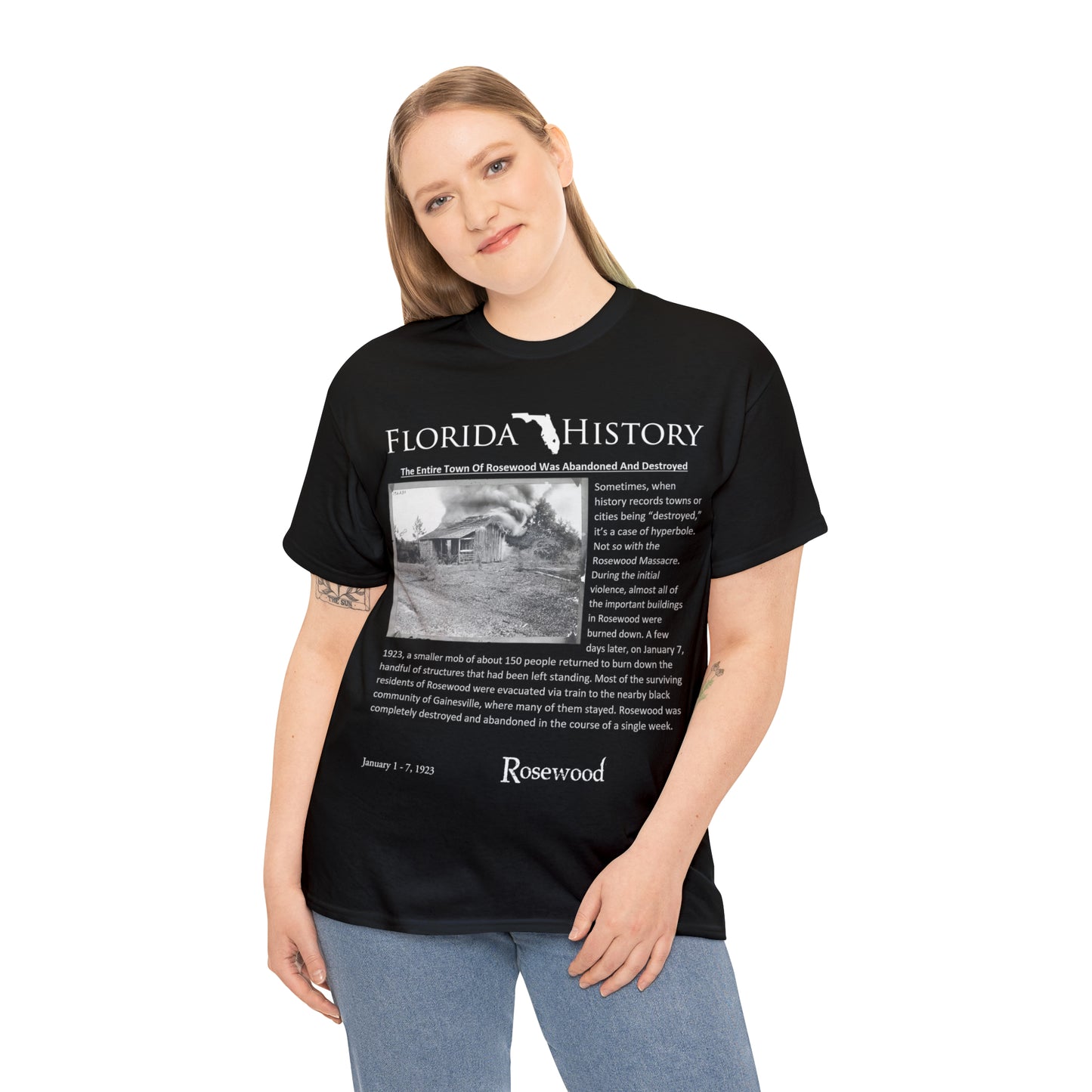 Florida History - Rosewood Massacre T-Shirt