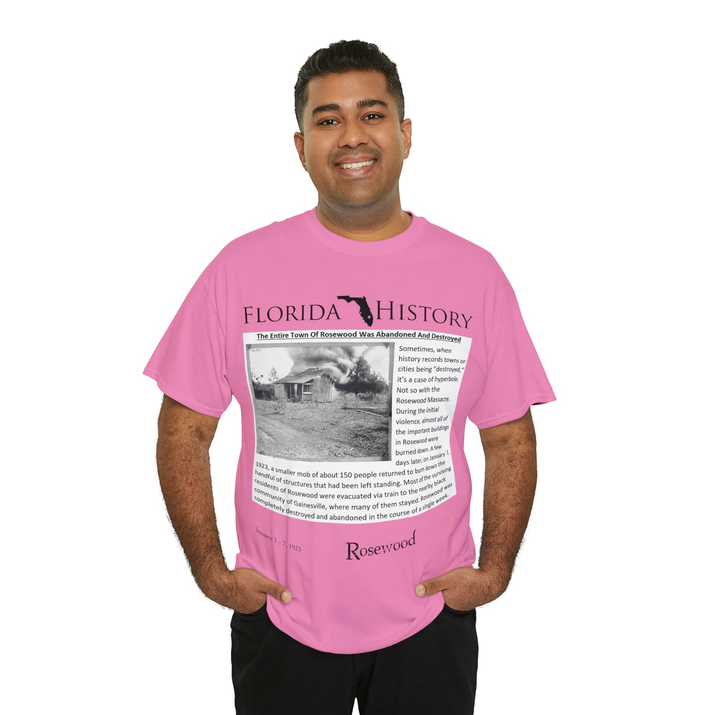 Florida History - Rosewood Massacre T-Shirt