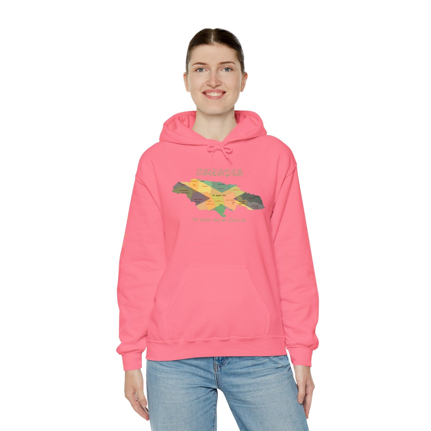 Jamaican Independence Parish Men's or Women's Hooded Sweatshirt