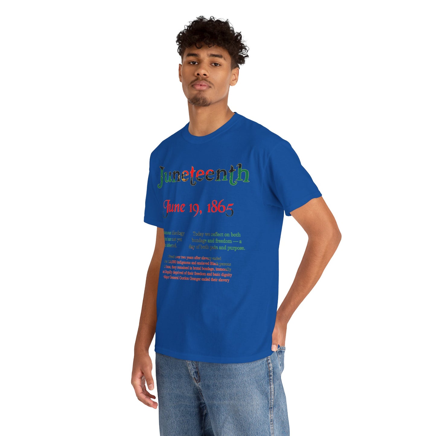 Men's or Women's Juneteenth Emancipation T-Shirt