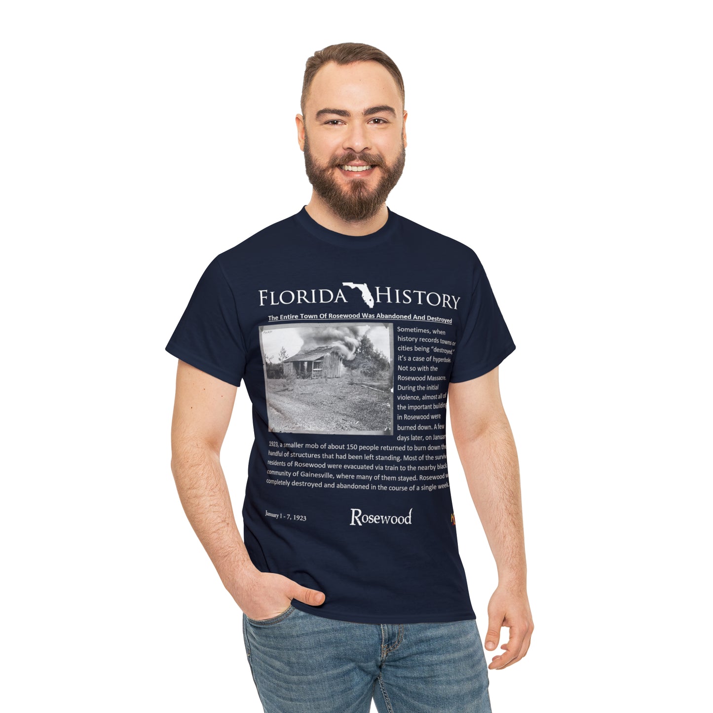 Florida History - Rosewood Massacre T-Shirt