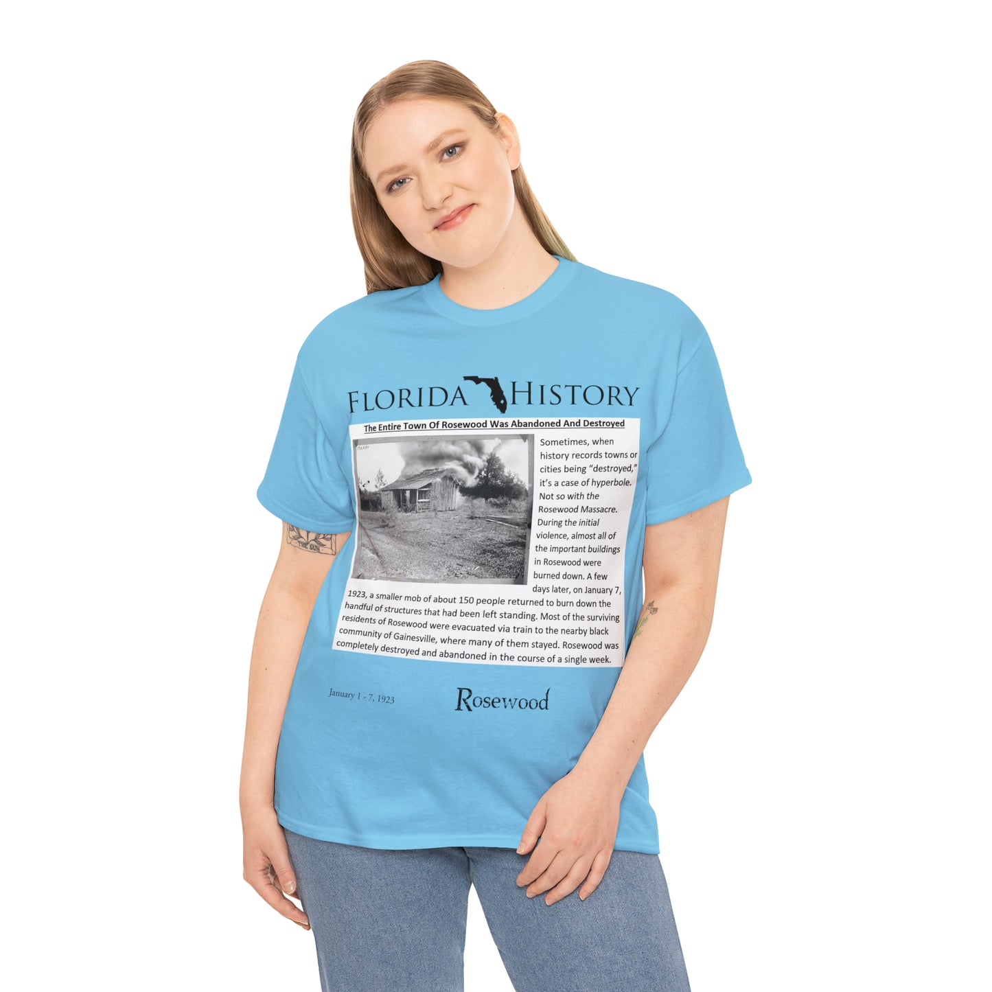 Florida History - Rosewood Massacre T-Shirt