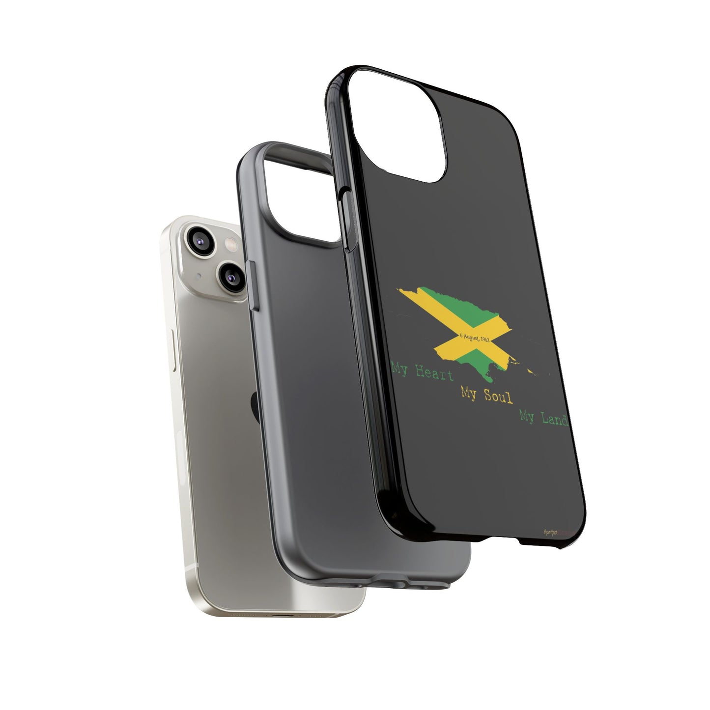 Jamaican Independence Tough Phone Cases (iPhone 8 - 16)