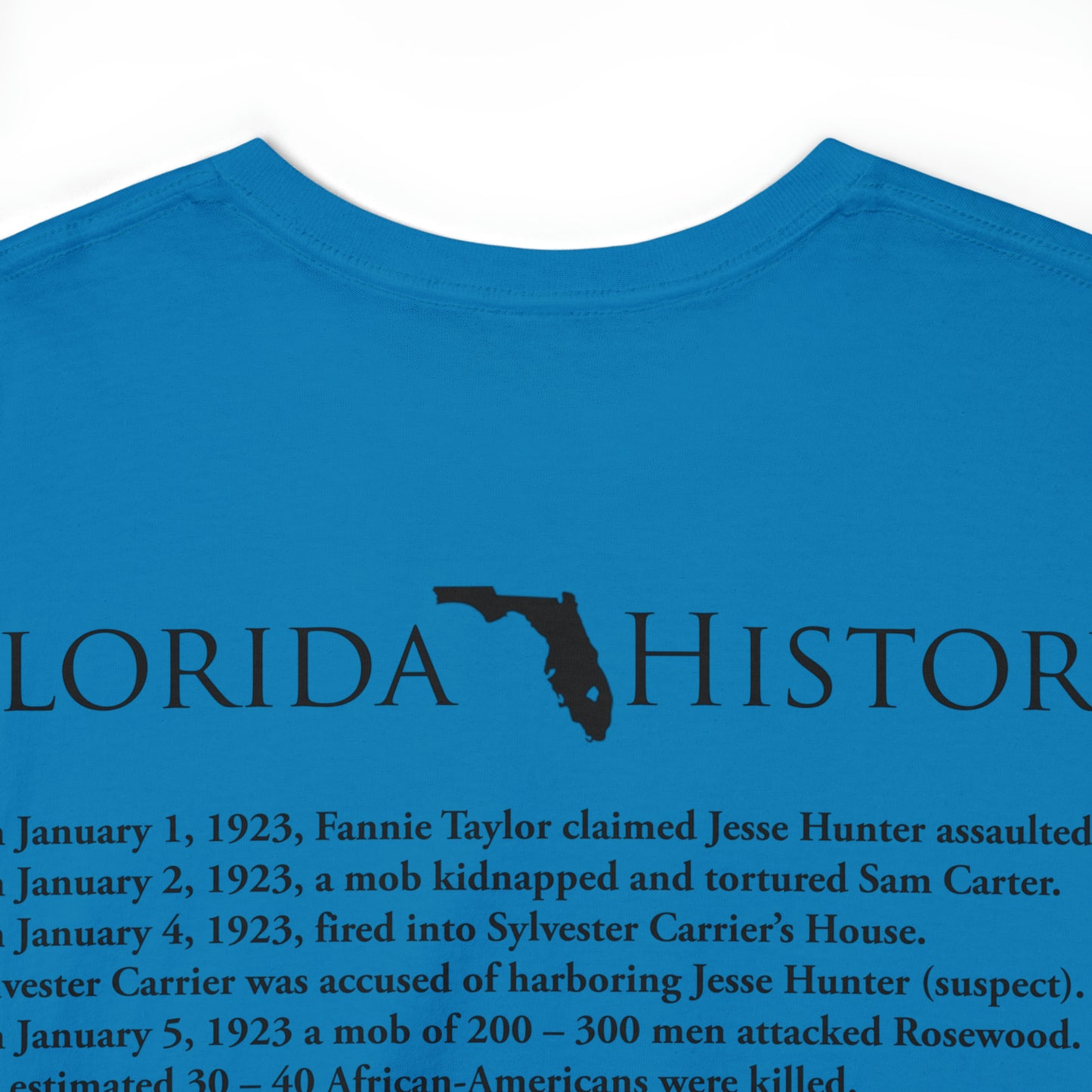 Florida History - Rosewood Massacre T-Shirt